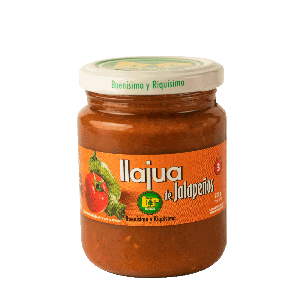 Llajua de Jalapeños, Frasco 220 g