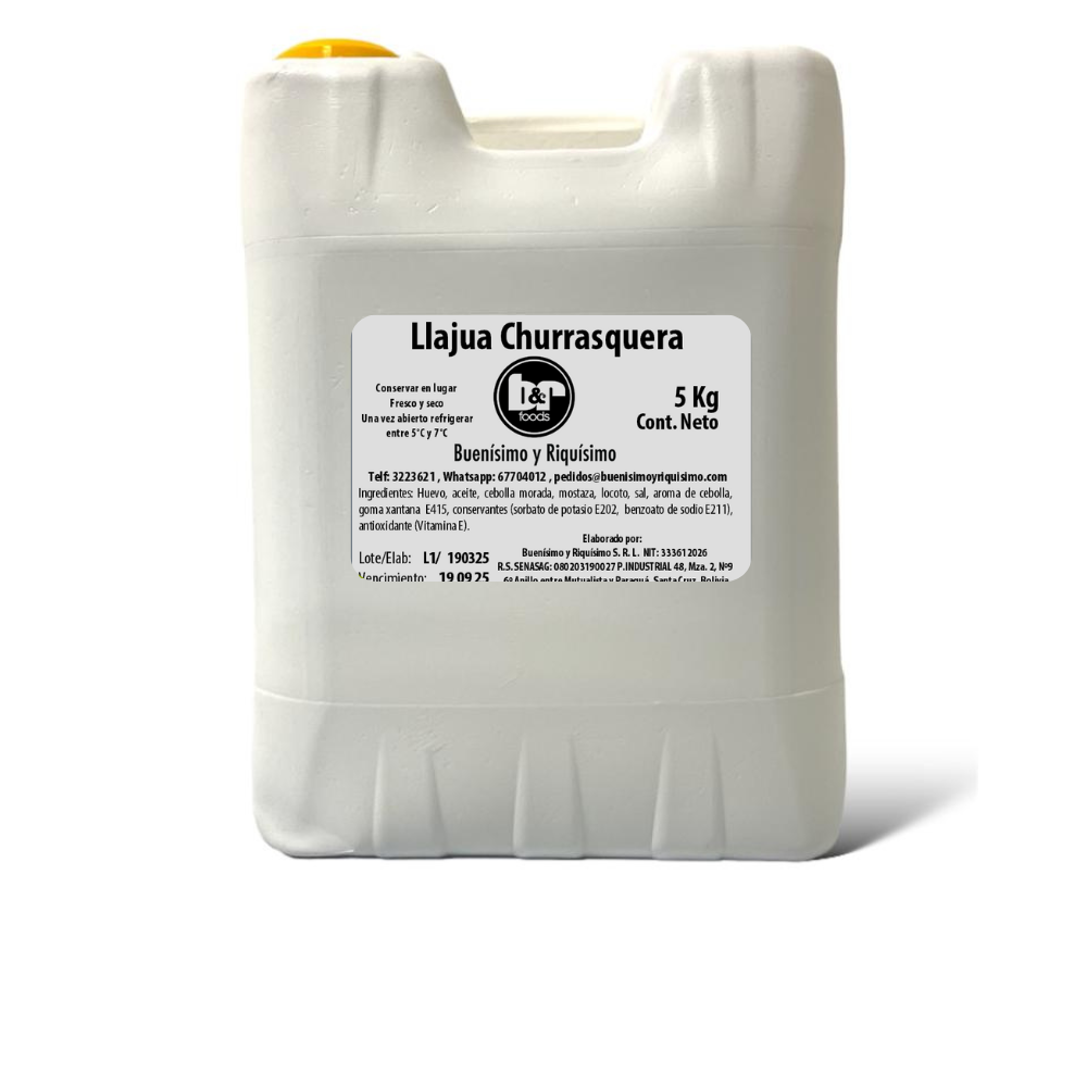 Llajua Churrasquera 5 Kg