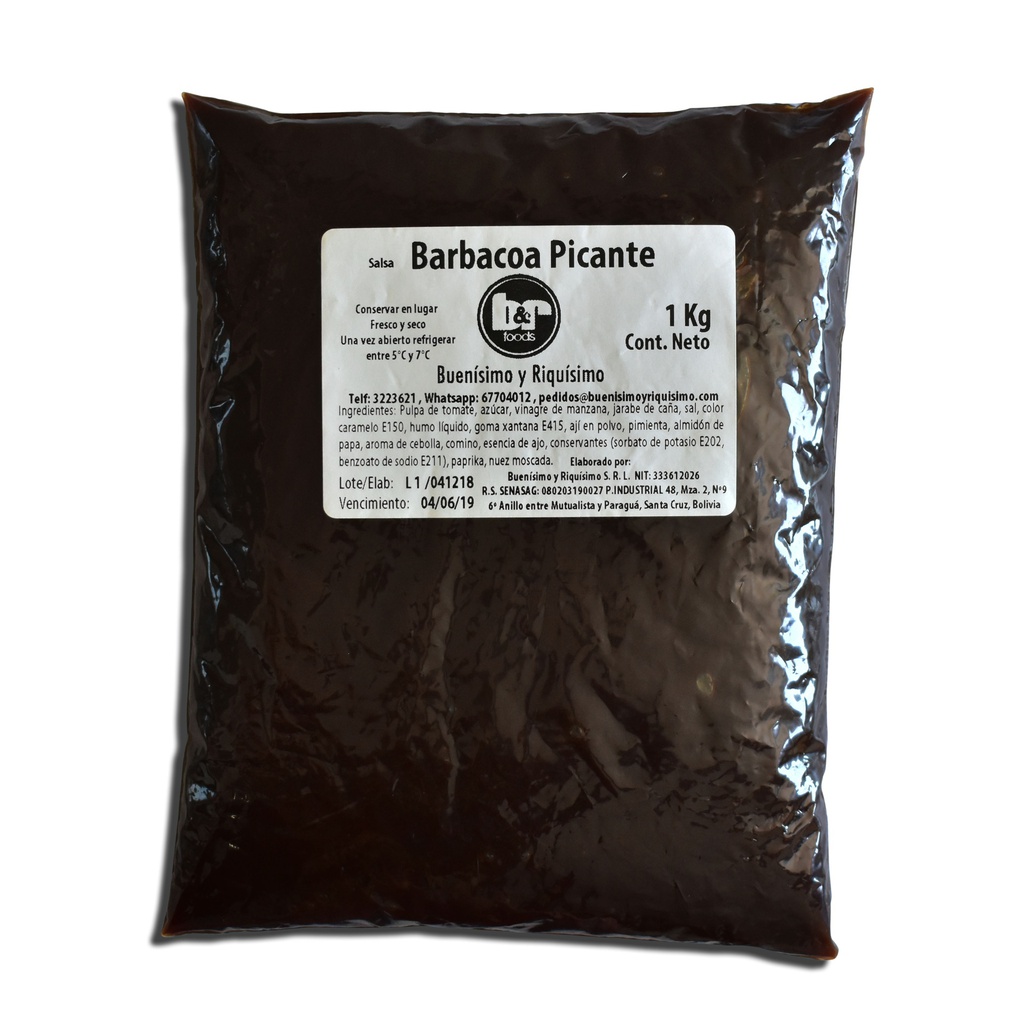 Salsa Barbacoa Picante Kg