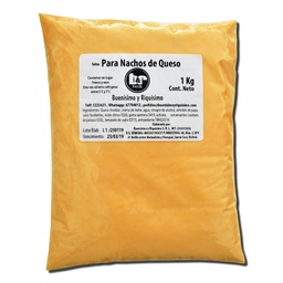 [PT022.2] Salsa Para Nachos Queso, Pouch 1 Kg