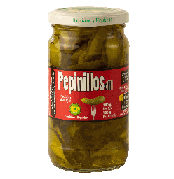 [PT038.1] B&amp;R Pepinillos en Rodajas Tipo Americano, Frasco 340 g